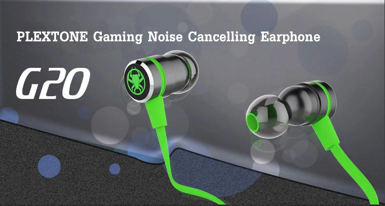 PLEXTONE G20 Gaming Magnetic Noise Cancelling Memory Foam Earphone Headphone With Mic