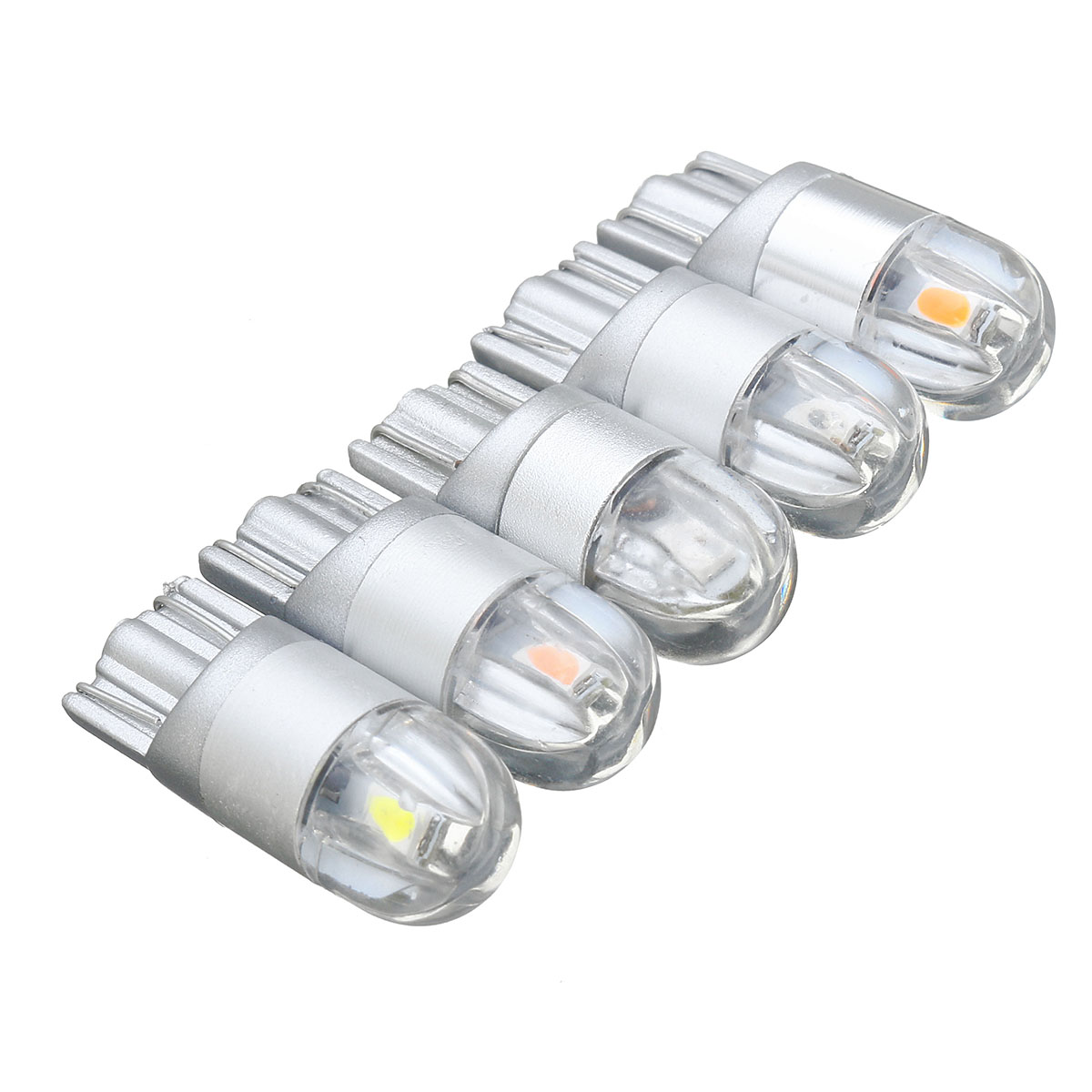 

12V T10 168 194 5W LED Bulbs Car Interior Reading Light Side Lamp Super Bright