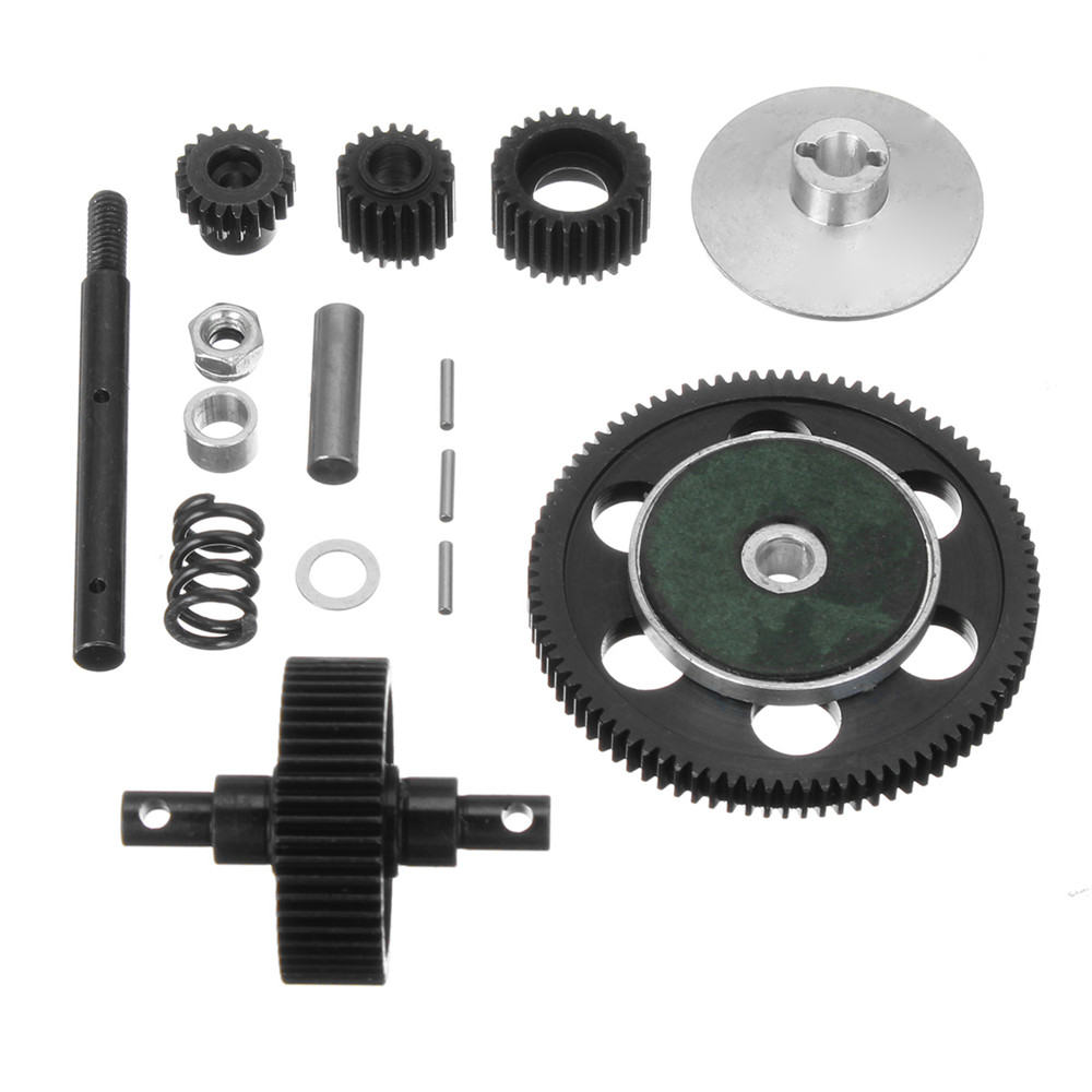 

Steel Metal Transmission Gears Set For Axial SCX10 Gearbox 1/10 Crawler RC Car Parts