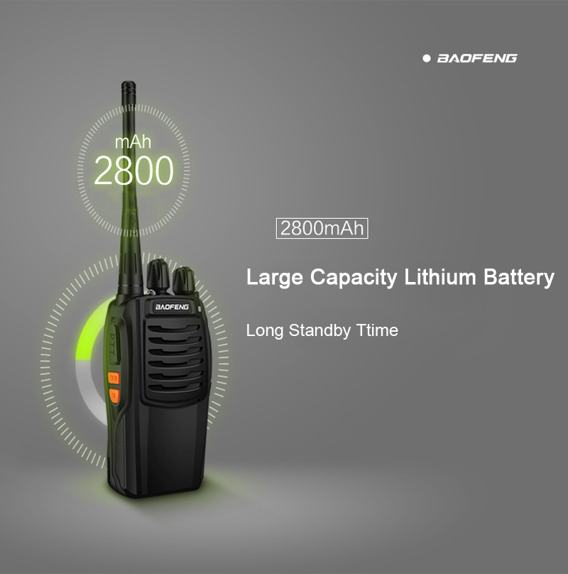 BAOFENG BF-C1 16 Channels 400-470MHz 1-10KM Dual Band Two-way Portable Handheld Radio Walkie Talkie 11