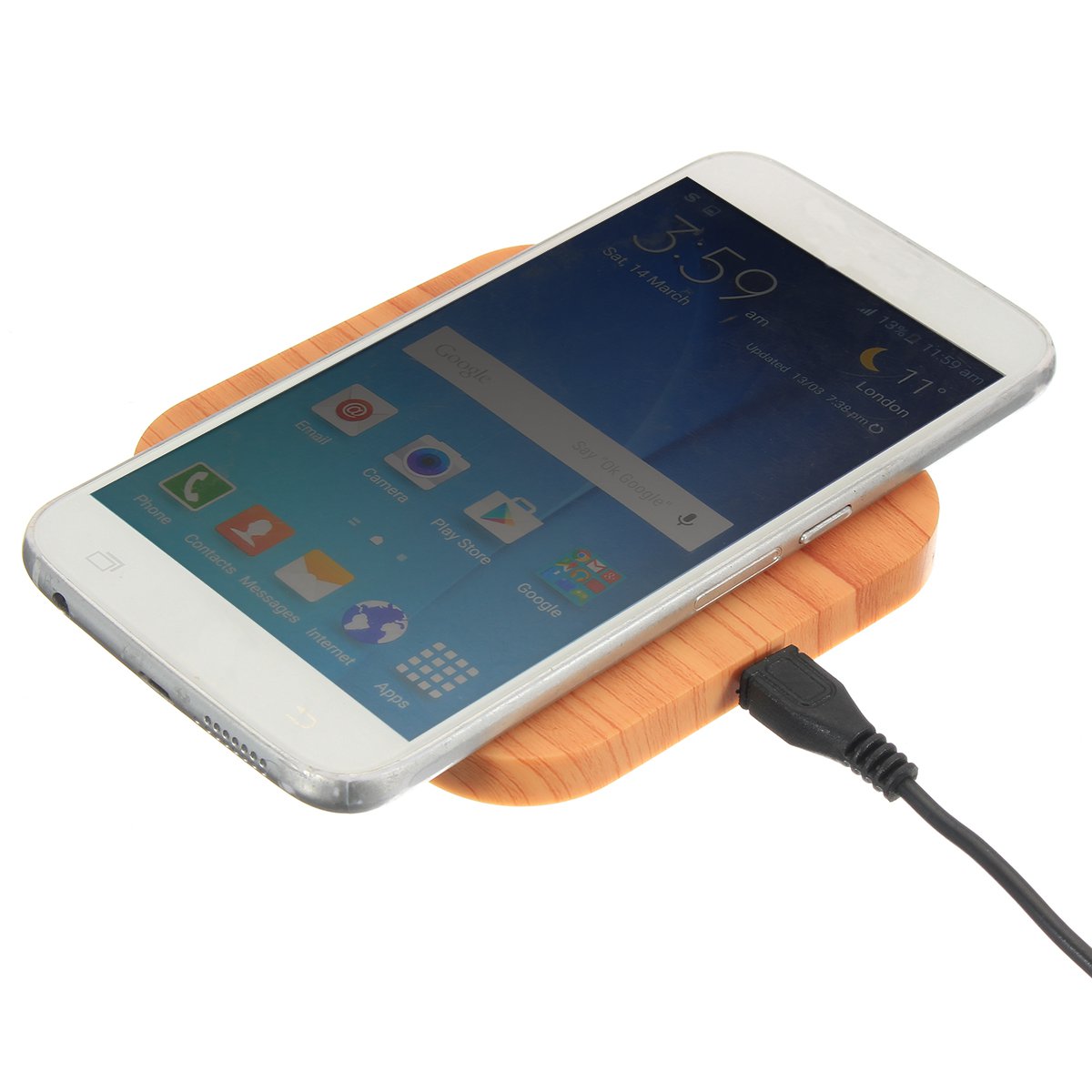

Bakeey QI Беспроводное зарядное устройство для зарядки коврика для iPhone 8/8 Plus / X Samsung S8 LG Huawei