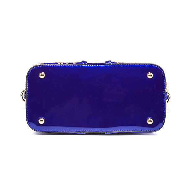 Handbags & Bags - Women Sequin Patent Leather Handbag Large Capacity Tote Crossbody B (Color ...