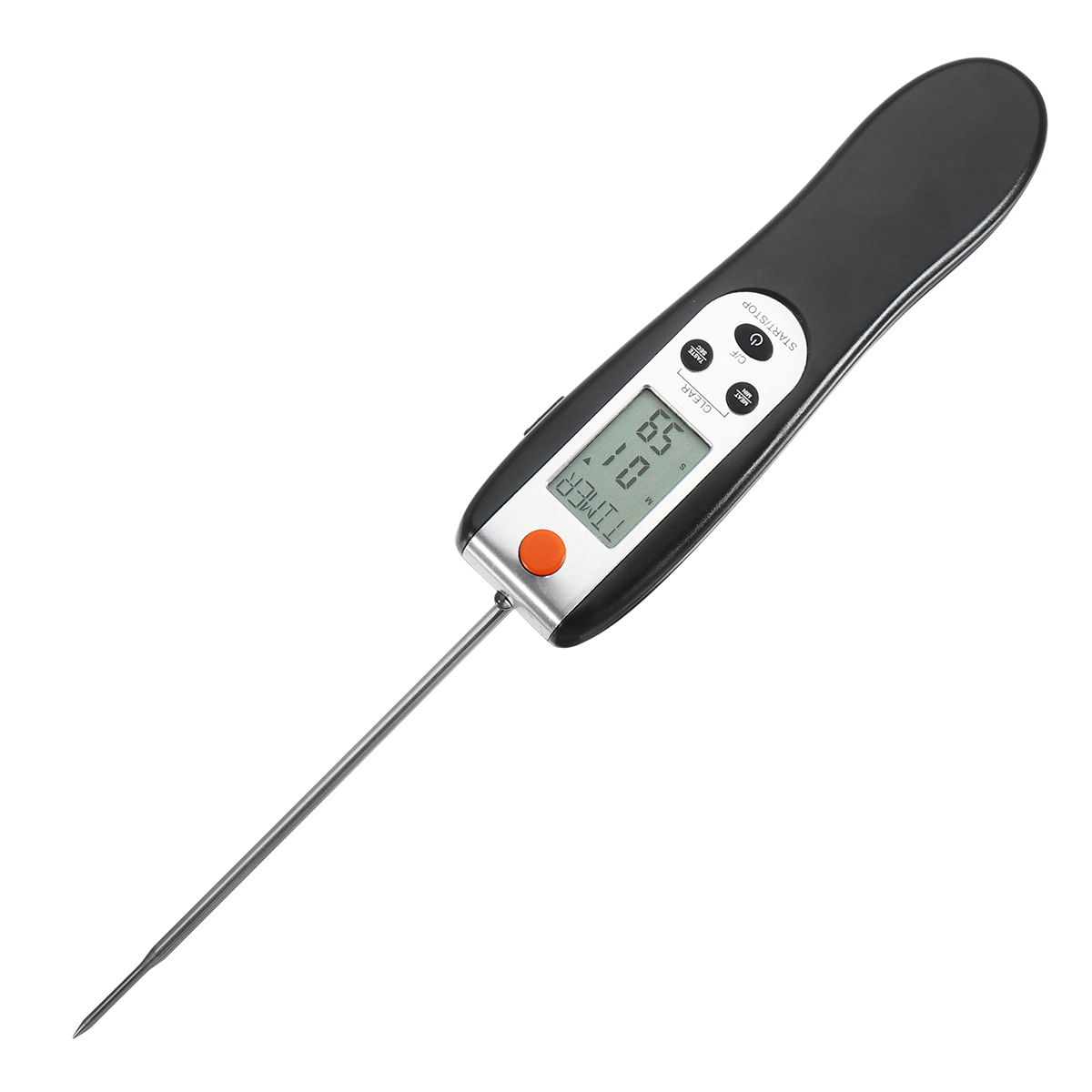 

Folding Digital Meat Water Thermometer Potable -50℃ to 300℃ for Lab BBQ