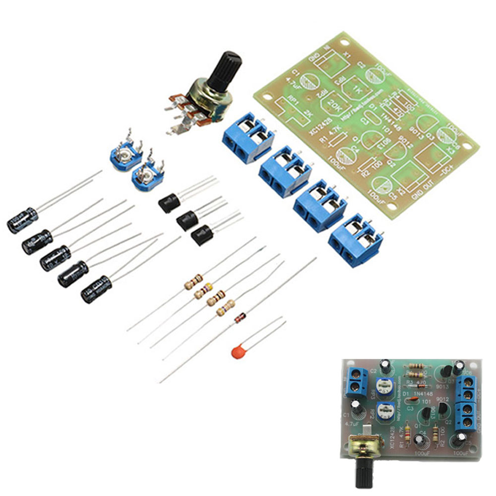 

DC 3V To 6V DIY OTL Discrete Component Circuit Power Amplifier Kits Electronic Training Kits