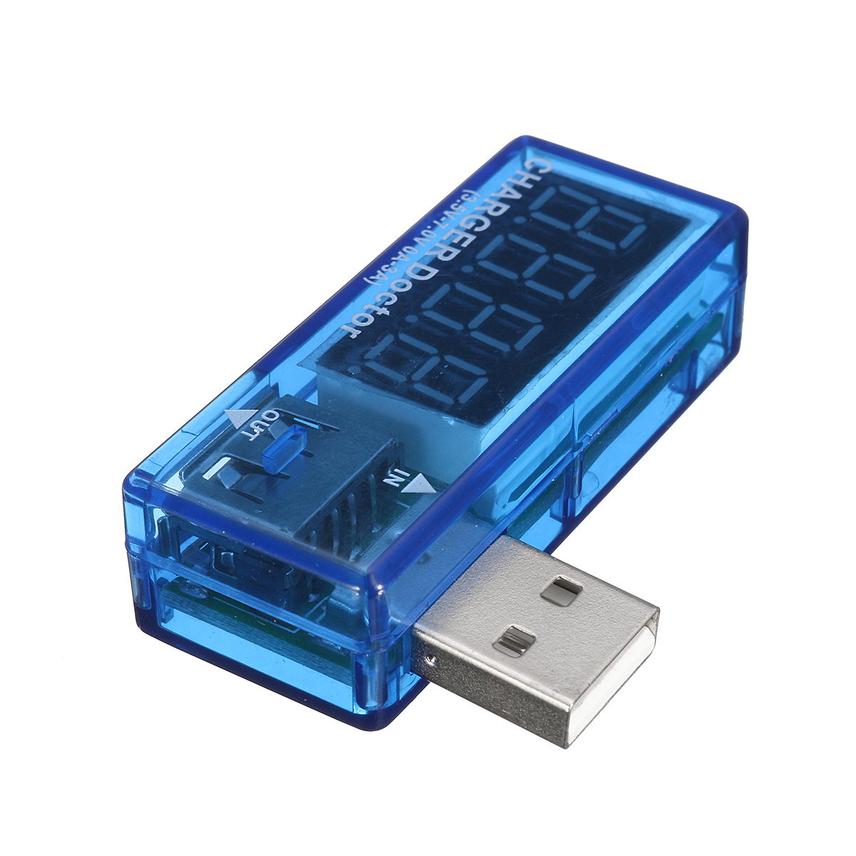 

0A-3A 3.5V-7V USB Charger Voltage Current Meter Mobile Tester Amper Voltmeter Power Detector