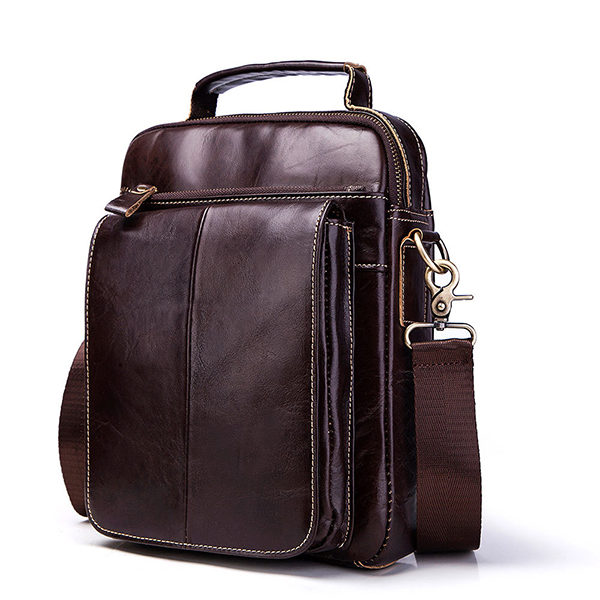 Handbags & Bags - Men Genuine Leather Business Casual Vintage Bag ...