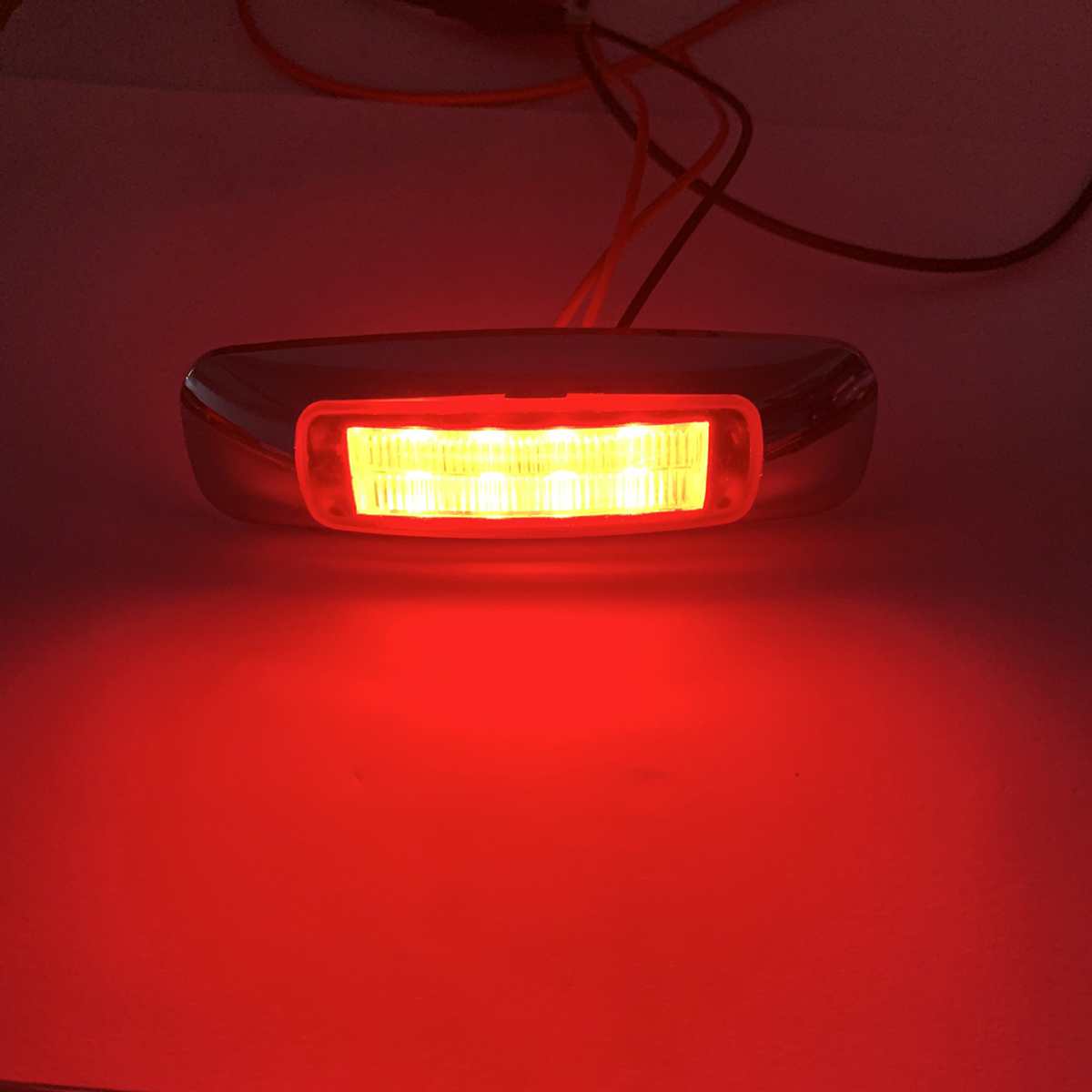 Find 2X 8LED 12V/24V Waterproof Side Marker Lights Taillights For Truck Pickup for Sale on Gipsybee.com with cryptocurrencies