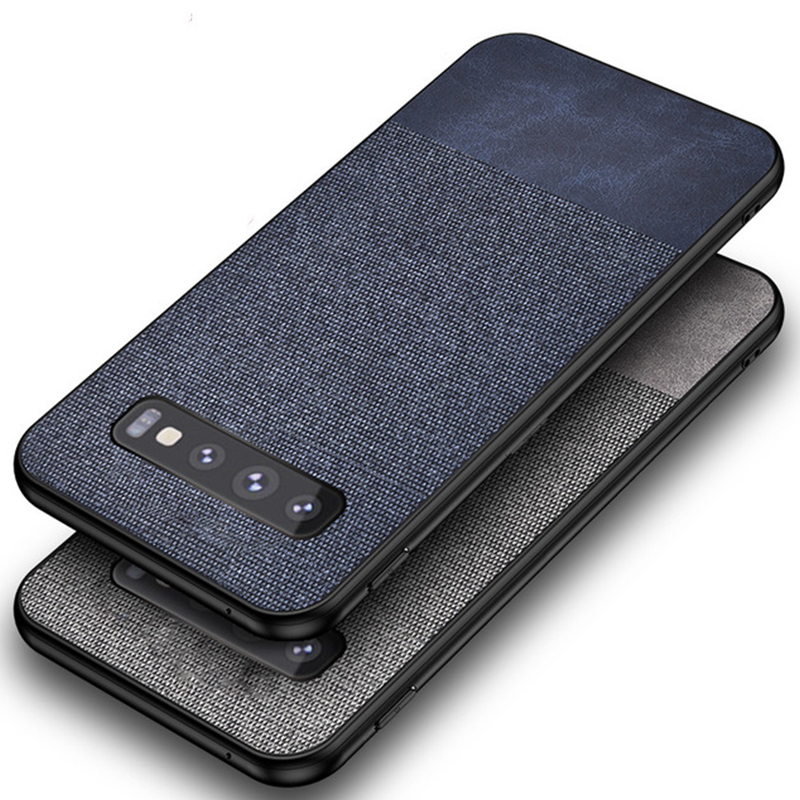 

Bakeey Cotton Cloth Protective Case For Samsung Galaxy S10e/S10/S10 Plus S10 5G Anti Fingerprint Back Cover
