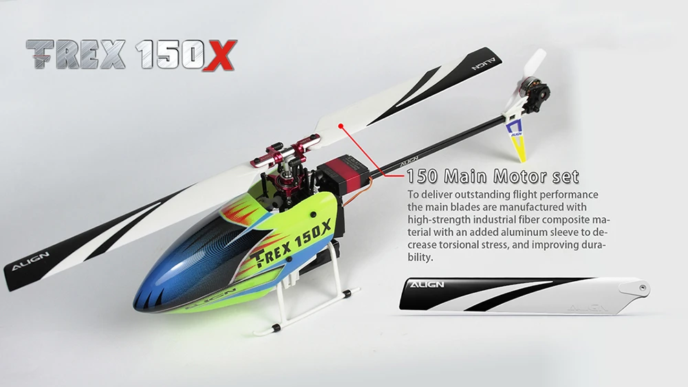 ALIGN T-REX 150X: 3D Flying RC Helicopter PNP