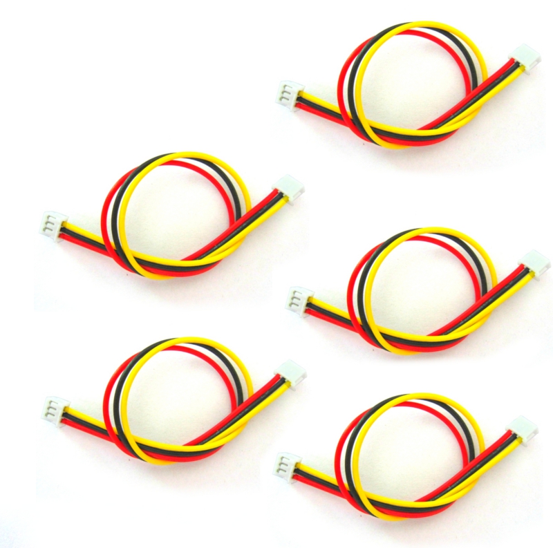 

5 PCS 150mm/15cm JST-ZH 1.5mm 3P 3 Pin AV Cable For FPV Camera Transmitter RC Drone