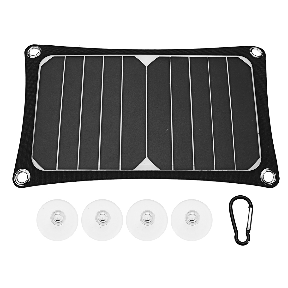 

Portable 5V 7.5W 3000mah USB Waterproof Solar Panel For Outdoor Charging