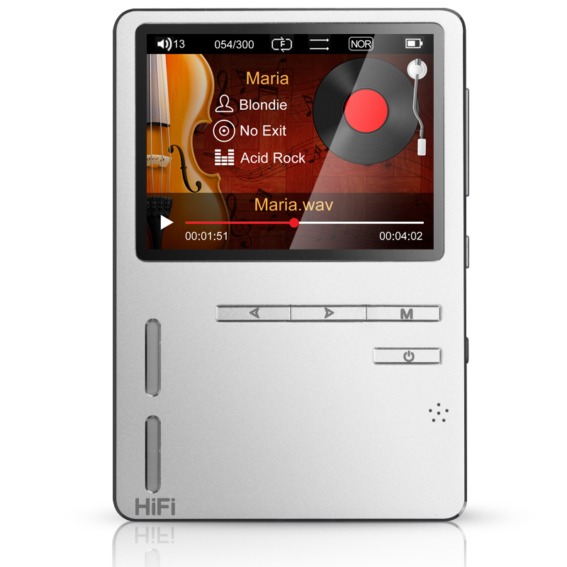 

ONN X6 8GB Lossless HiFi MP3 24bit/192KHZ Double Bass Speaker TFT Screen APE/FLAC/WAV/WMA/OGG/MP3