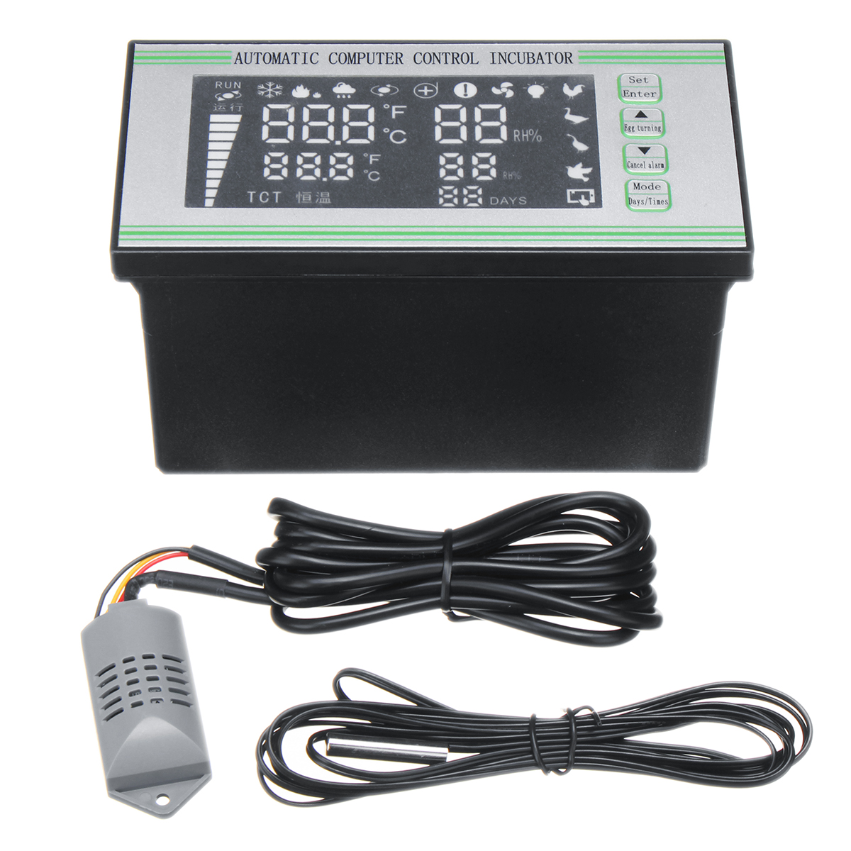 

180-240V XM-18S Temperature Incubator Controller LED Color Industrial Incubator Hatching Controller