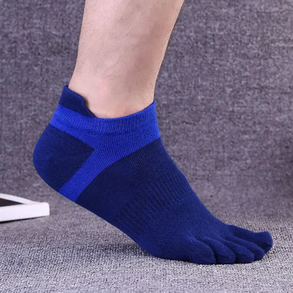 Five Toes Socks Sports Outdoor Anklet Deodorant Anti-bacterial Thick Comfortable Casual Socks 
