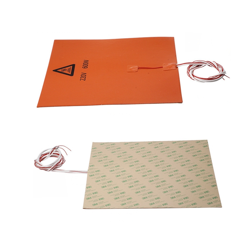 

300x300mm 220V 600W Silicone Heated Bed Heating Pad For Creality CR-10 3D Printer
