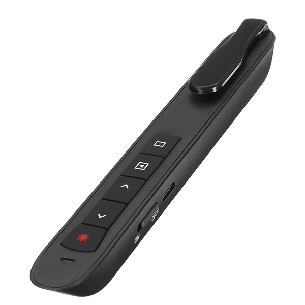 

TK701 2.4G Wireless PPT Powerpoint Pointer Presenter Pen Clip Volume Control