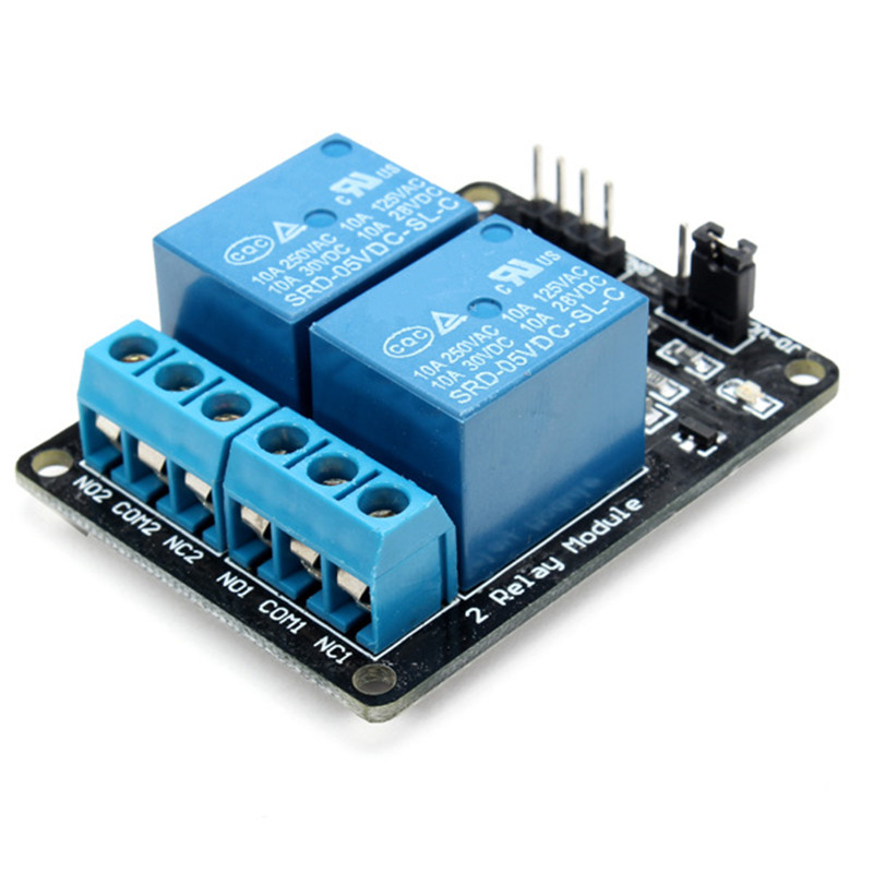 

DC5V 2 Way 2CH Channel Relay Module With Optocoupler Protection