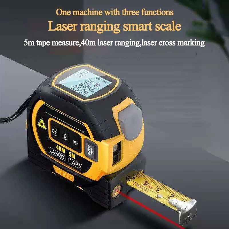 Find 40M/60M Digital Laser Distance Meter 5M Tape Measuring Laser Reticle 3 In 1 Electronic Roulette Stainless Tape Measure Rangefinders for Sale on Gipsybee.com with cryptocurrencies