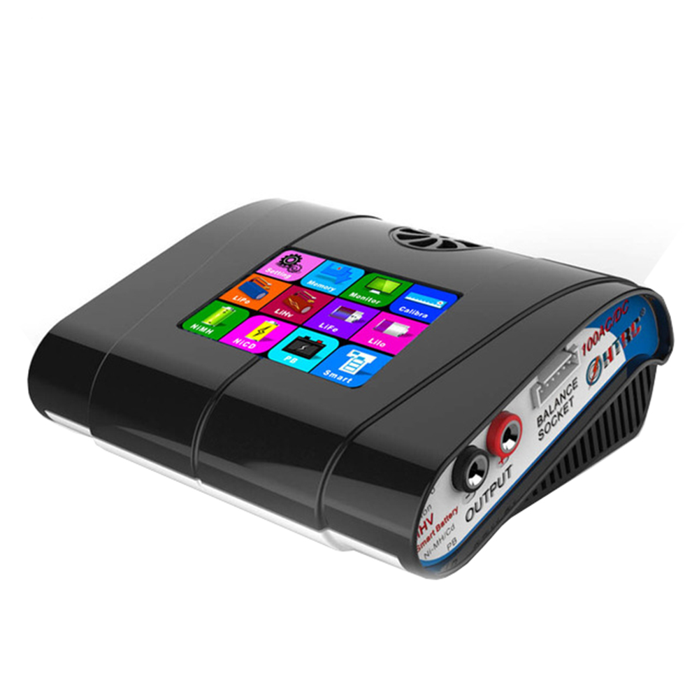 

HTRC HT100 AC/DC 100W 10A 3.2 Inch Color LCD Touch Screen Battery Balance Charger Discharger
