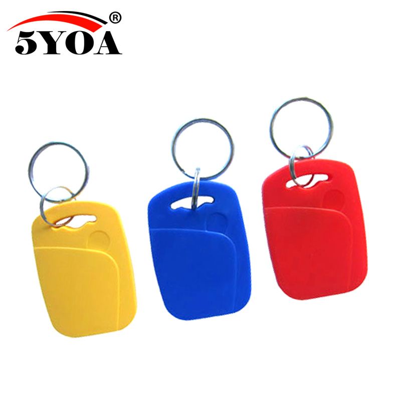 

IC+ID UID Rewritable 13.56MHz+125khz 2 in 1 Changeable Writable Composite Key Tags Card Keyfob Dual Chip Frequency RFID T5577 EM4305