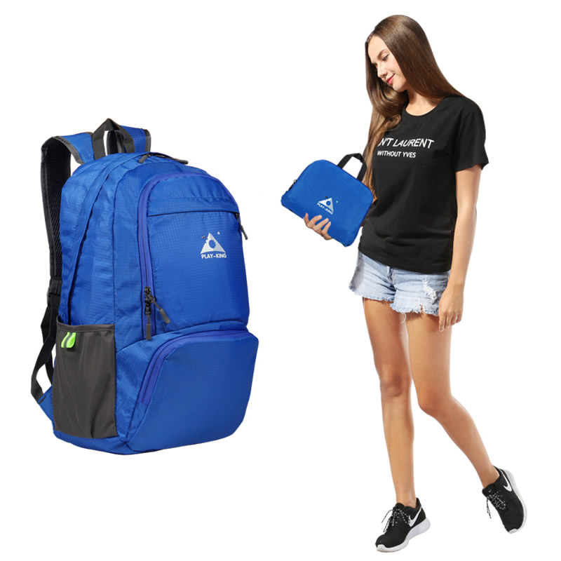 

IPRee® 30L Backpack Polyester Foldable Ultralight Waterproof Unisex Shoulder Bag Travel Outdoor Camping Bag