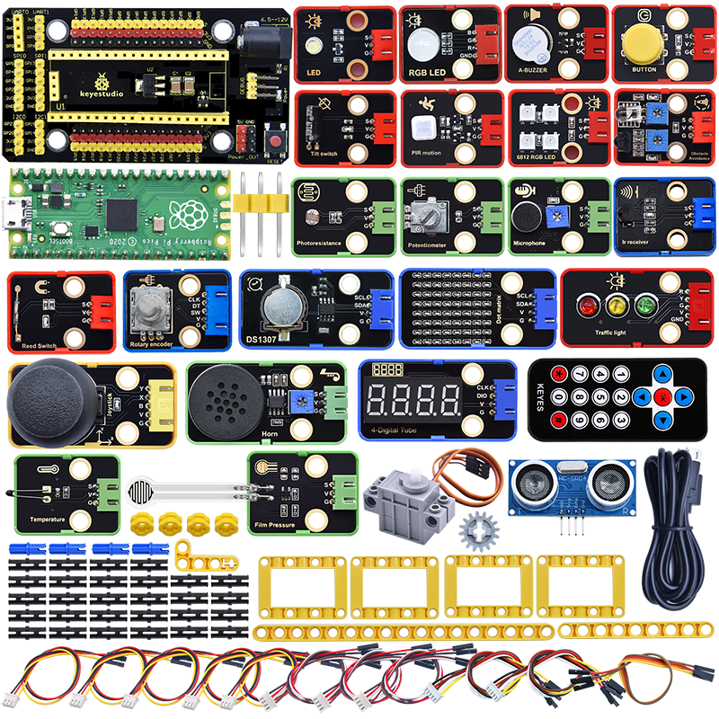 Find 24 in 1 Sensor Kit Getting Started with Raspberry Pi Pico Development Board Basics MicroPython Programming for Sale on Gipsybee.com with cryptocurrencies