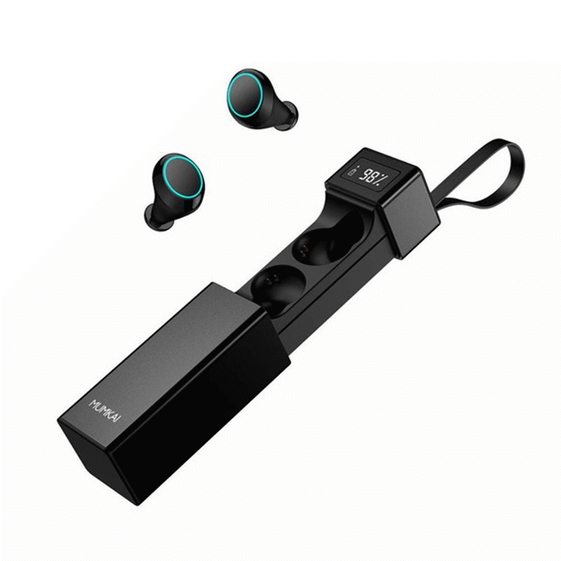 

[bluetooth 5.0] TWS True Wireless HIFI Digital Display Earphone Touch Noise Cancelling IPX7 Waterproof Sports Earbuds With Mic for Xiaomi Huawei