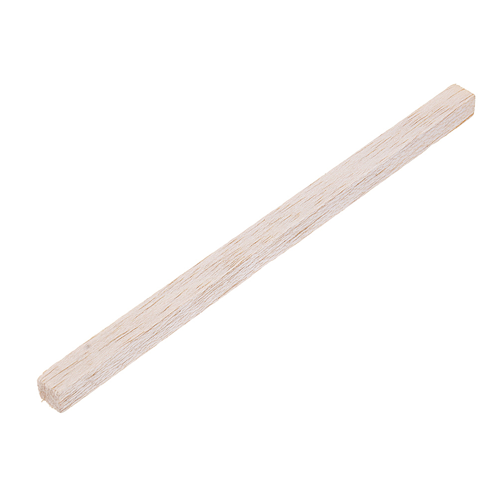 5Pcs/Set 10x10x200mm Square Balsa Wood Bar Wooden Sticks Strips Natural Dowel Unfinished Rods for DIY Crafts Airplane Model 15