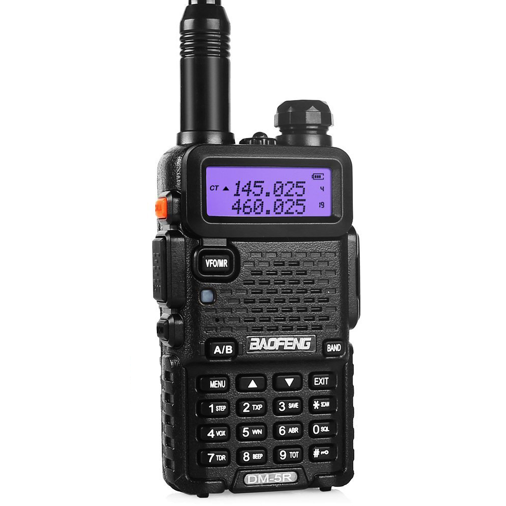 

Baofeng DM-5R Dual Стандарты DMR V / UHF Two Way Радио Walkie Talkie Time Slot