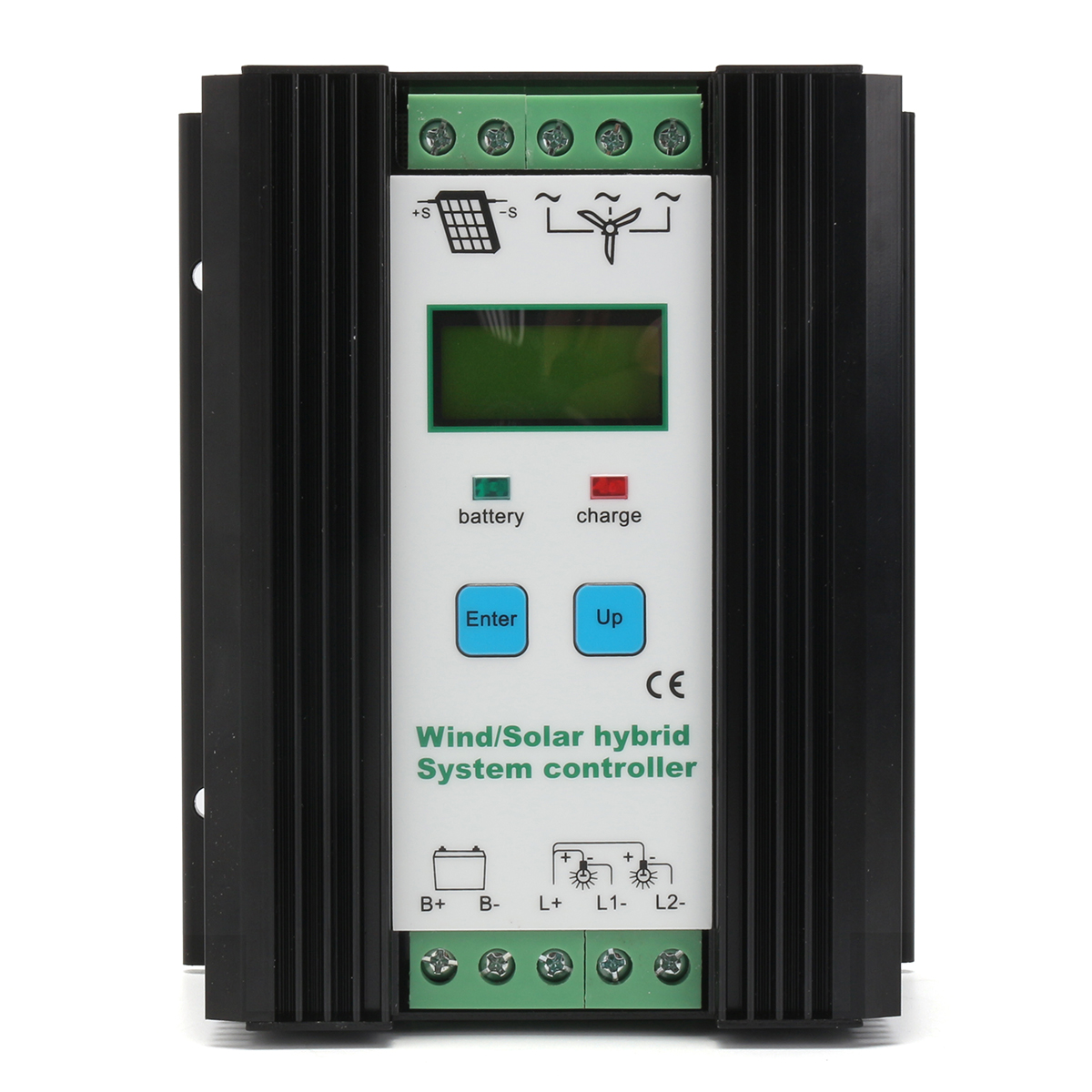 

600W LCD Economic PWM Controller Wind Solar Hybrid System 12v/24v Automatic Battery Controller
