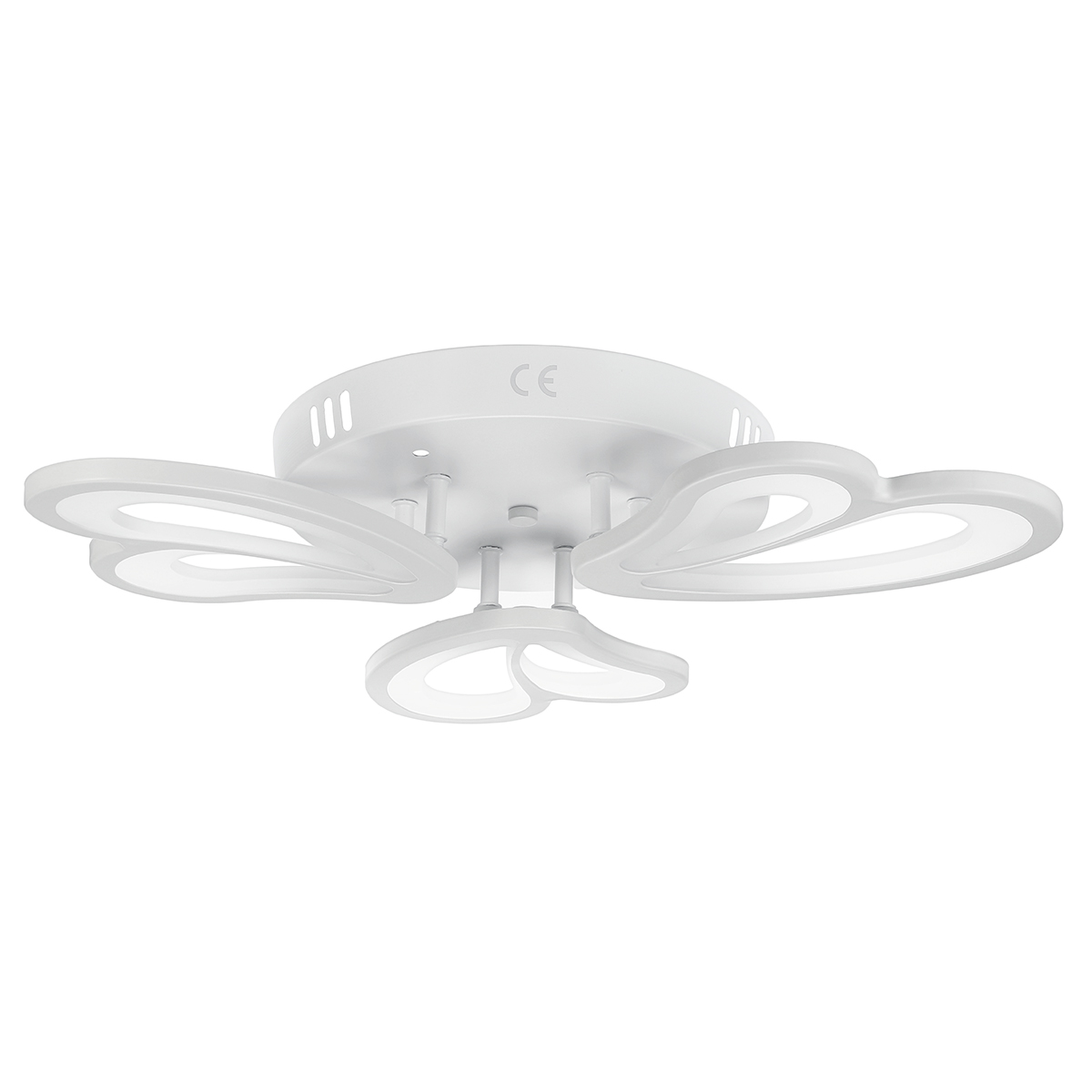 Find 3 Heads Modern Ceiling Lamp Remote Control Living Room Bedroom Study Light AC110 220V for Sale on Gipsybee.com with cryptocurrencies
