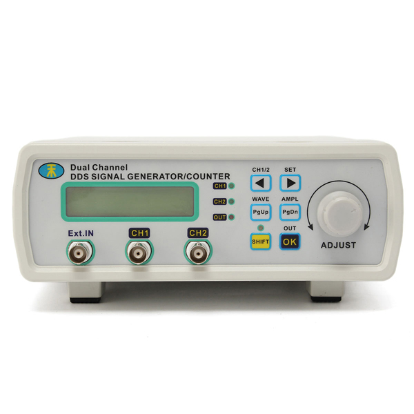 

MHS-5200A 25MHz Digital DDS Dual-channel Signal Generator Source Frequency Meter 13N2