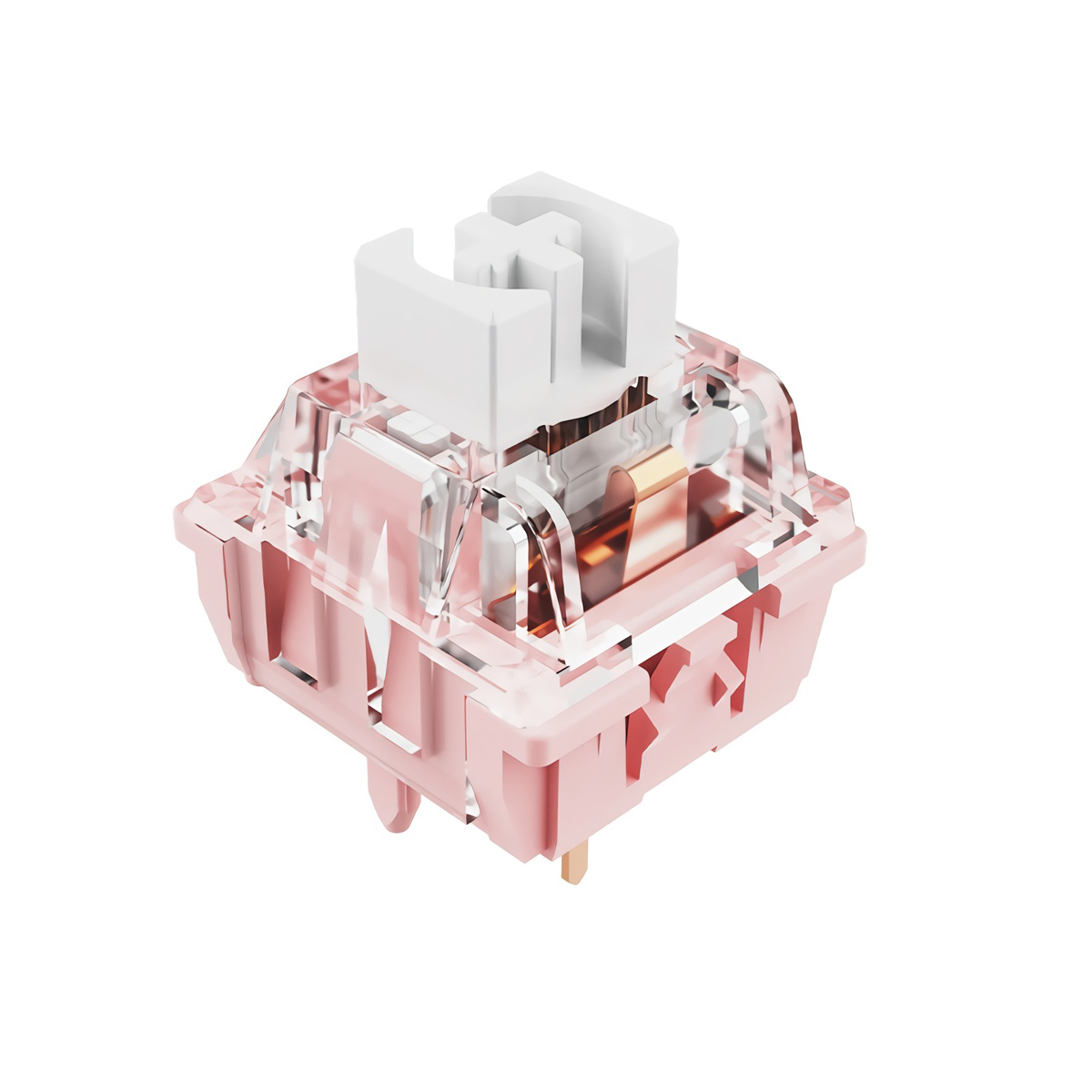 Find 45Pcs DAREU Candy Mechanical Switch 5 Pin Transparent Cover Linear Switch for DIY Customized Mechanical Keyboard for Sale on Gipsybee.com with cryptocurrencies