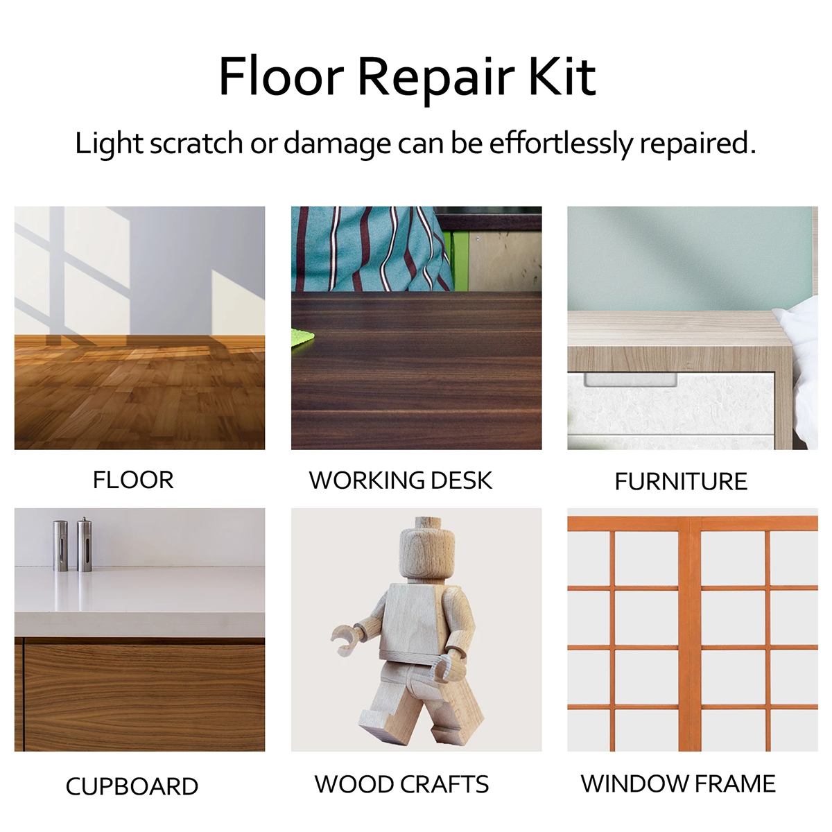 Find Wooden Floor Furniture Repair Set Household DIY Repair Kit for Sale on Gipsybee.com with cryptocurrencies