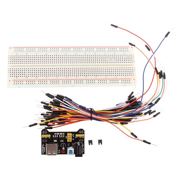 

3pcs Geekcreit® MB-102 MB102 Solderless Breadboard + Power Supply + Jumper Cable Dupont Wire Kits For Arduino