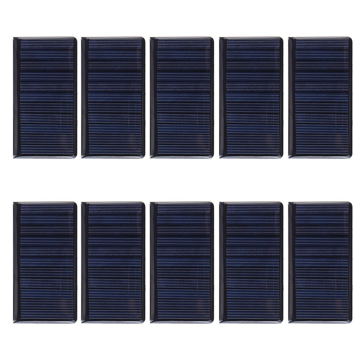 

10pcs 5V 60mA Micro Solar Panel for Solar Power Mini Solar Cells DIY Electric Toy Materials