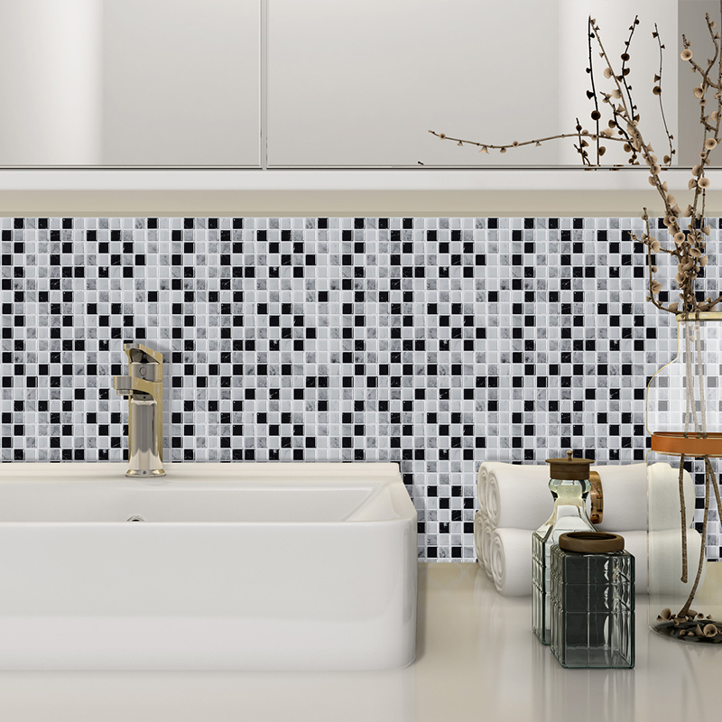 3d Wall Stickers Kitchen Tile Bathroom, Self Adhesive Bathroom Floor Tiles Wickes