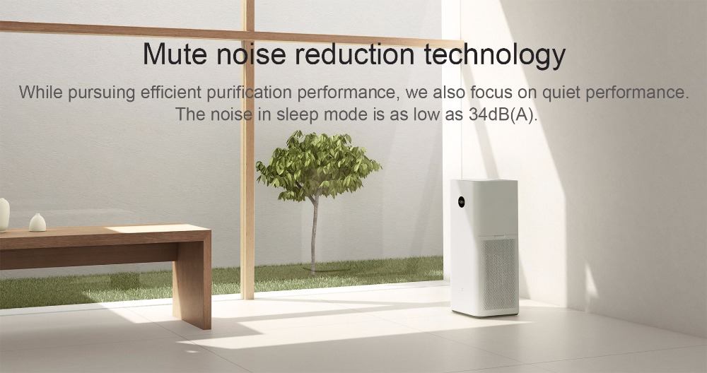 Xiaomi Mi Air Purifier MAX Intelligent Oxygen Bar Clear Formaldehyde Smog Dust with Triple-layer Filter APP Remote Control for Household Indoor Office Bedroom