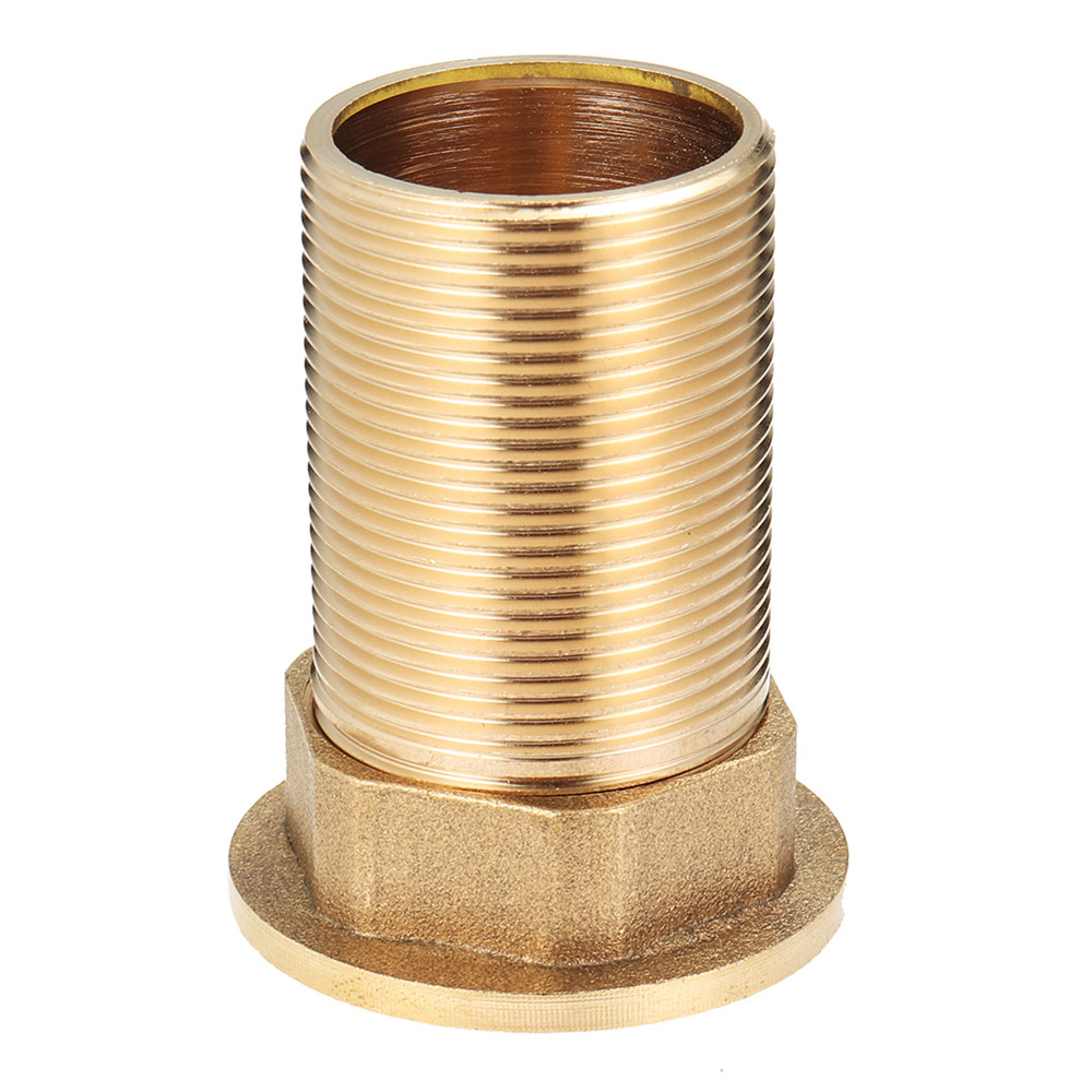 faucet threaded brass tube nut parts