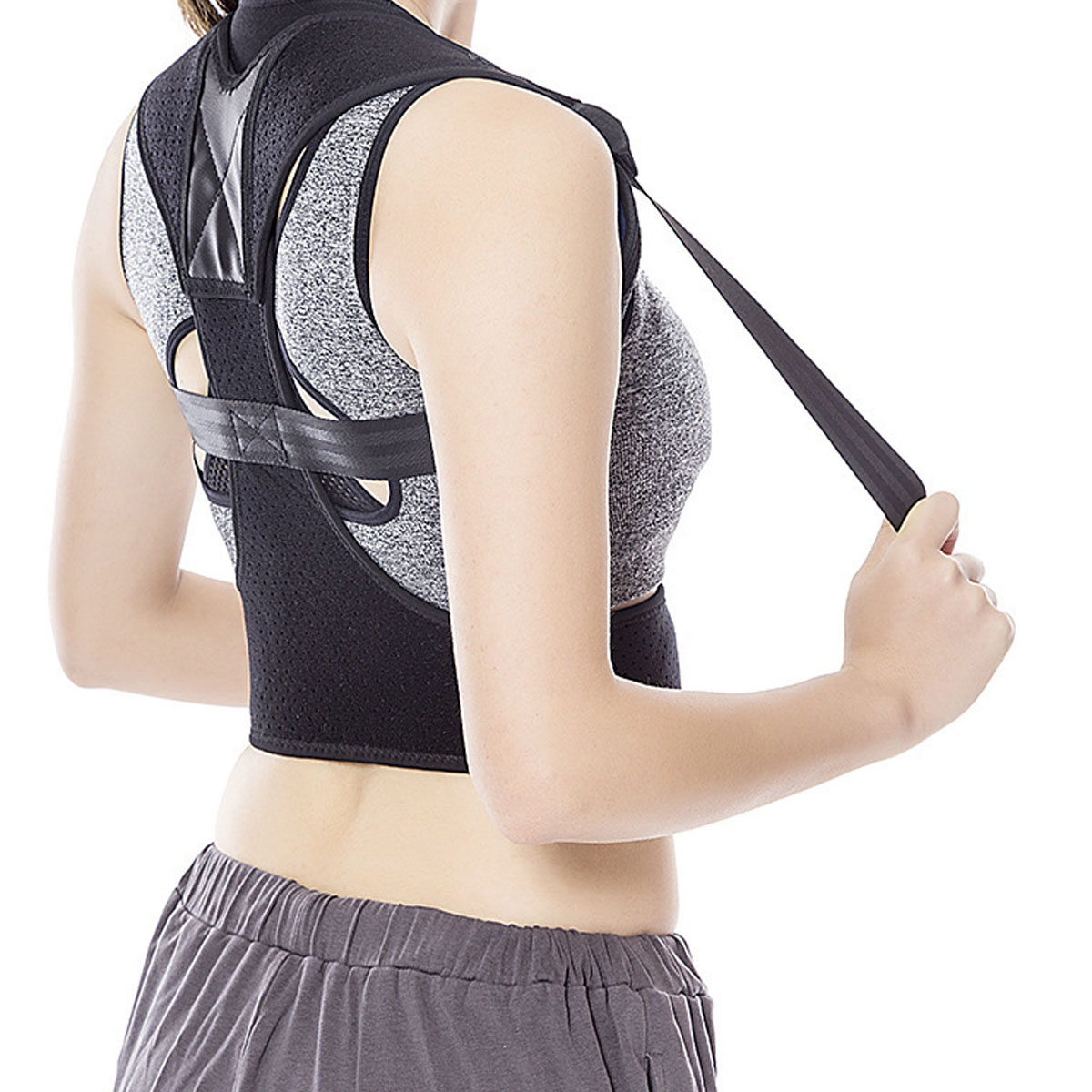 

6 Type Back Posture Brace Belt Shoulder Support Corrector