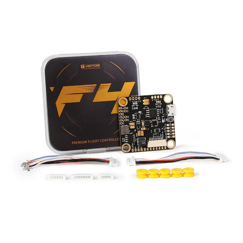 

T-Motor F4 Premium Flight Controller AIO OSD 5V BEC Support TBS Nano Receiver for RC Drone FPV Racing