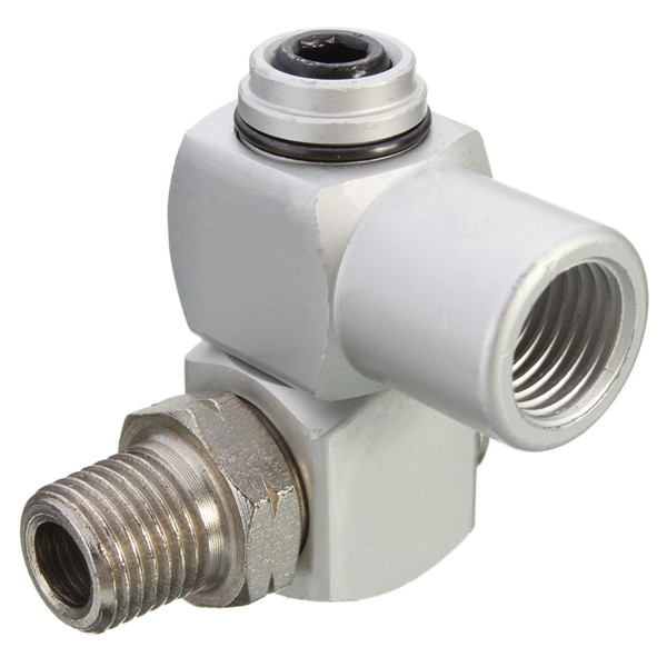 

1/4Inch BSP Standard Thread Air Connector Fitting Universal Joint Adapter