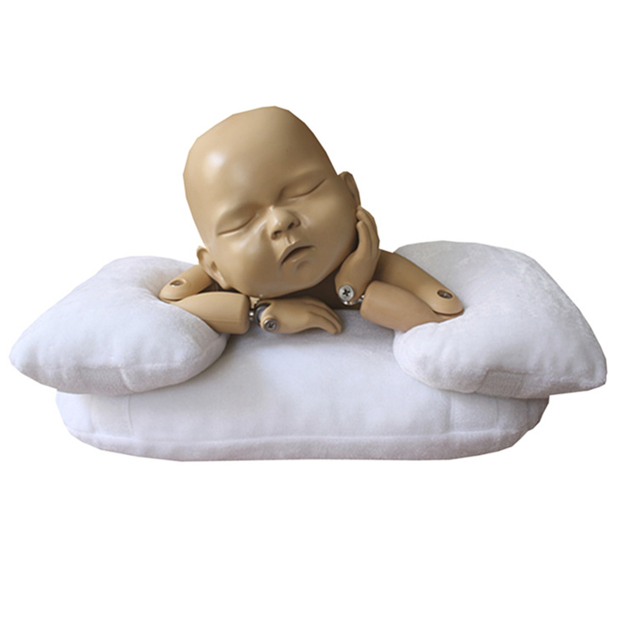 

3PCS детские фотосессии позирует подушка новорожденный фотография реквизит шапочка