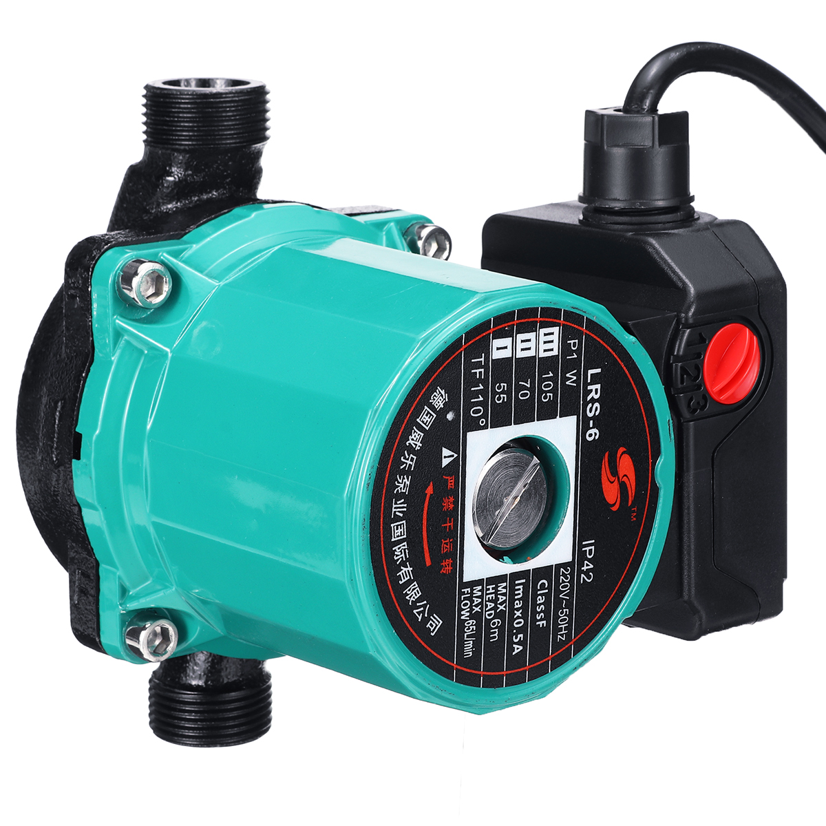 

220V 250/100W 3-Speed Central Heating Circulator Pump Hot Water Circulator Pump