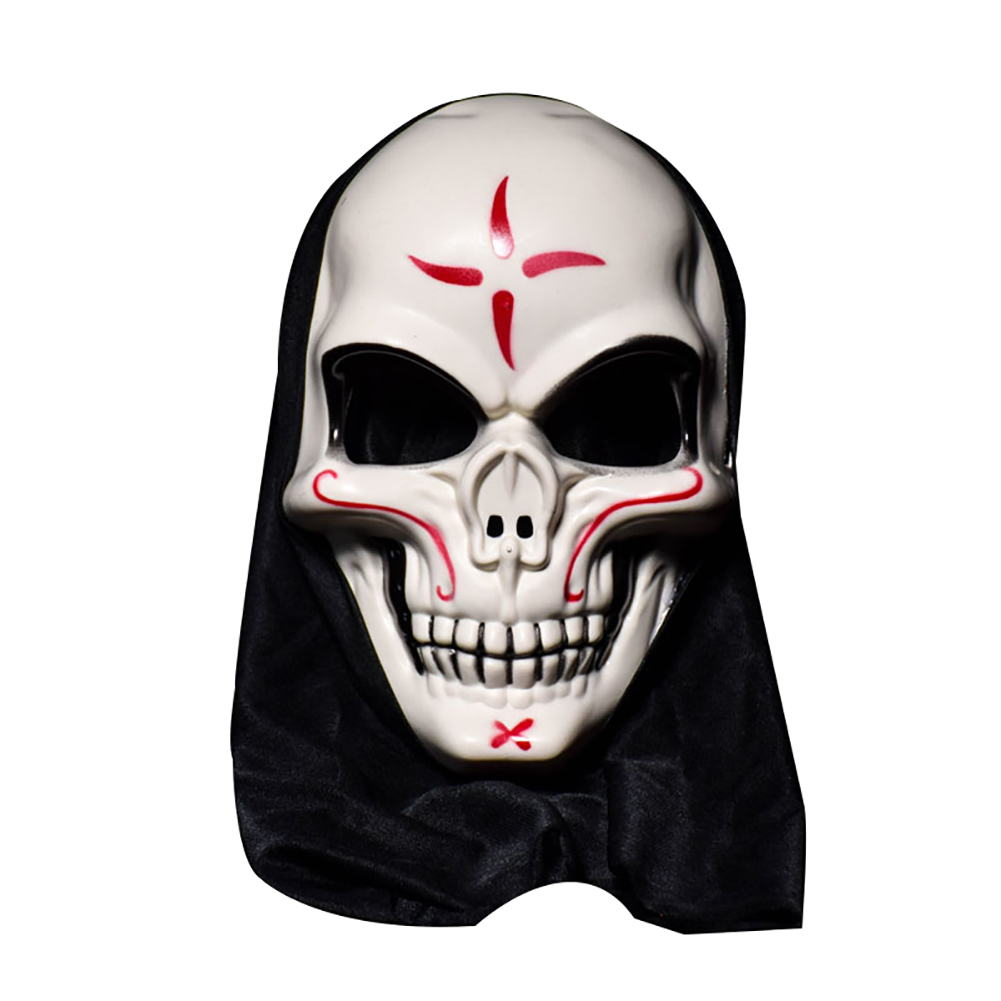 

Halloween Skull Vampire Mask Bar Dance Horror Scary Skeleton Soul Props Demon Devil