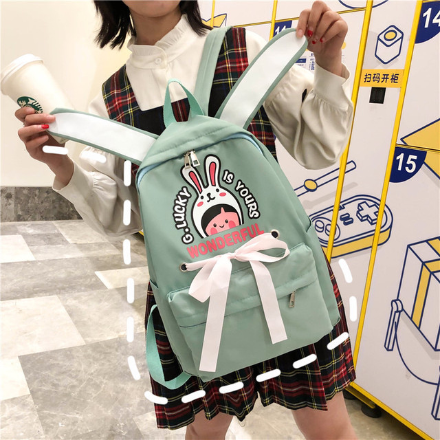 

Ancient Sense Girl Bag Female High School Ins Wind Cute Student Campus Backpack Japanese Fresh Backpack