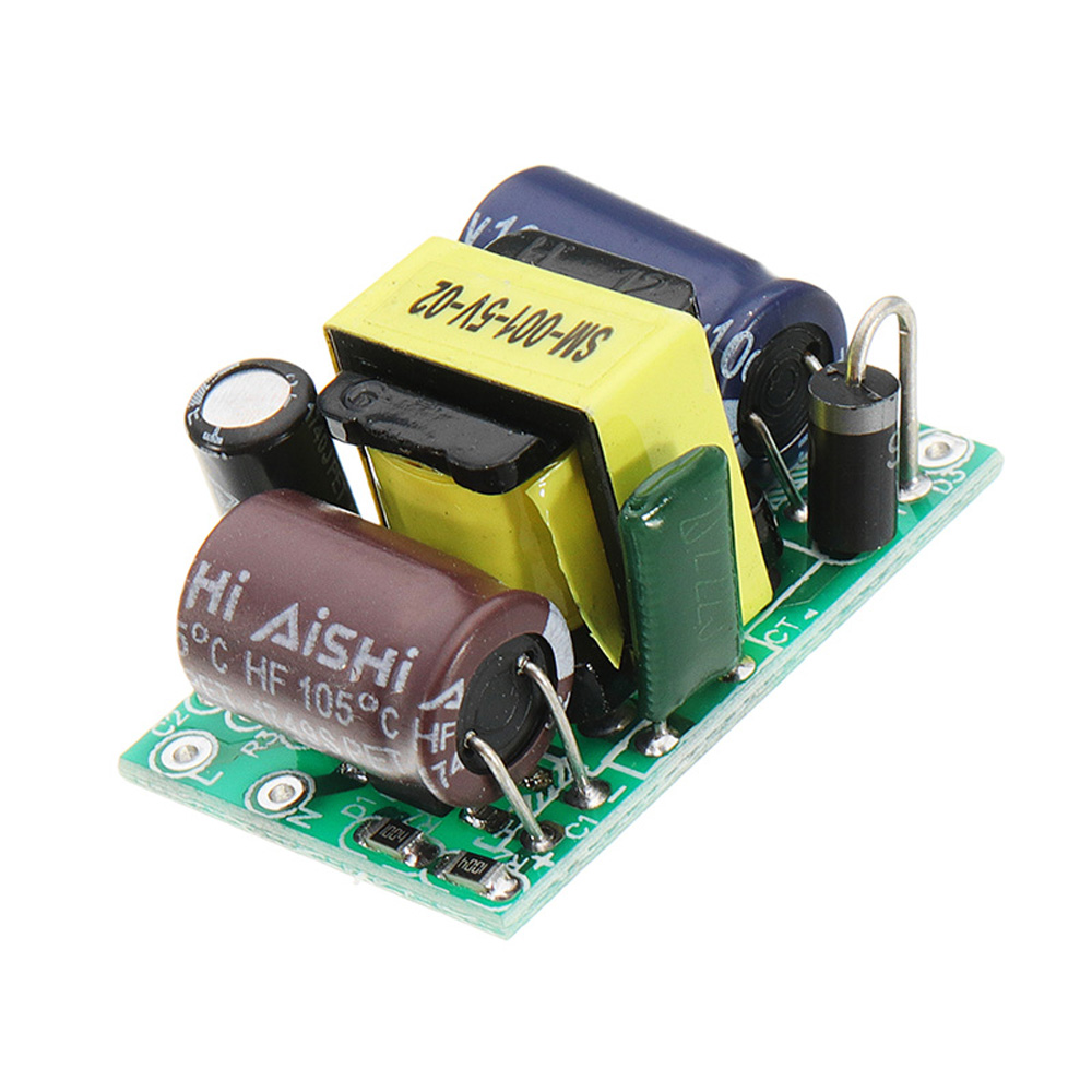 

5Pcs AC-DC 5V1A Isolated Switching Power Supply Module For MCU Relay