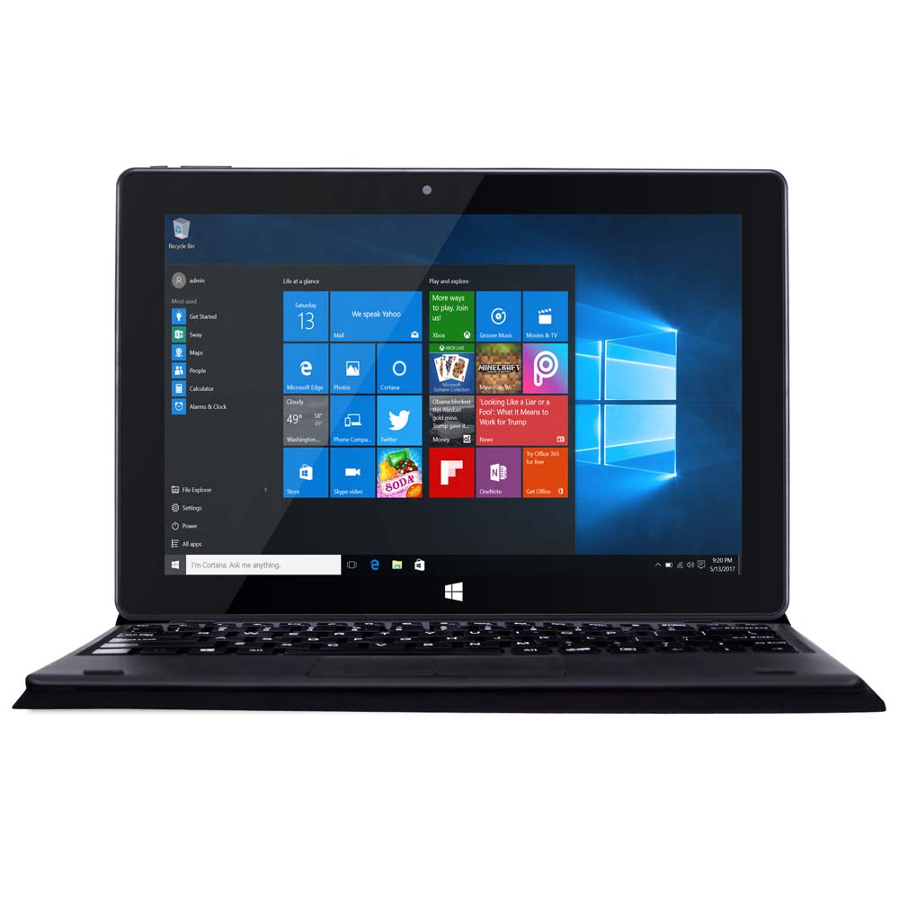 

CENAVA W10 Pro Intel Gemini Lake N4000 2.6GHz 4GB RAM 64GB ROM Windows 10 Tablet PC with Keyboard