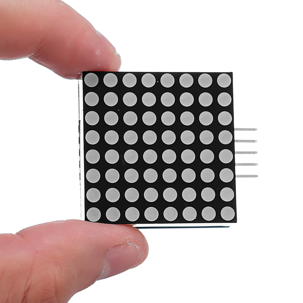 

OPEN-SMART Dot Matrix LED 8x8 Seamless Cascadable Red LED Dot Matrix F5 Display Module For Arduino With SPI Interface