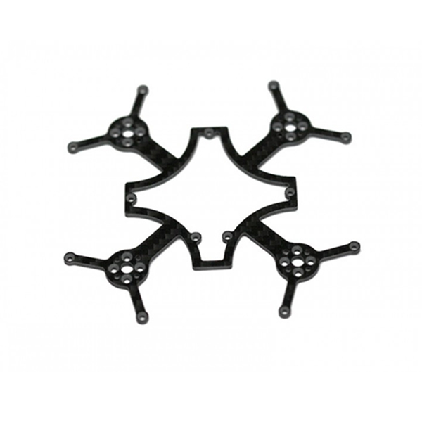 

DYS ELF 83mm Micro FPV Racing RC Drone Spare Part Carbon Fiber Main Plate Black